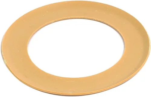 Miniatura 10 de uxcell Anillo de Pistón de Compresión de Reemplazo para Compresor de Aire, 26mm DE, 10mm DI, 0.5mm de Grosor, Amarillo