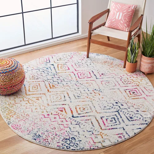 Miniatura 15 de SAFAVIEH Tulum Collection - Alfombra decorativa de 2 x 4 pies, diseño marroquí bohemio envejecido, no desprende pelusa y fácil de limpiar, ideal
