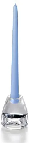 Miniatura 106 de yummi Velas cónicas color rosa claro de 12 pulgadas, 12 por paquete