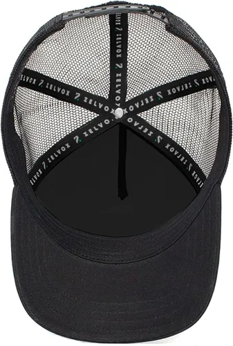 Miniatura 6 de Gorra de camionero, sombrero de malla ajustable Snapback, gorra negra Capybara, gorra de béisbol de malla, sombrero bordado Capybara. Unisex