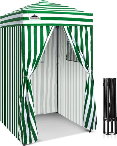 Miniatura 12 de EAGLE PEAK Flex Ultra Compact 4x4 Toldo desplegable, refugio solar, vestidor, toldo portátil de privacidad para piscina, sesiones de fotos