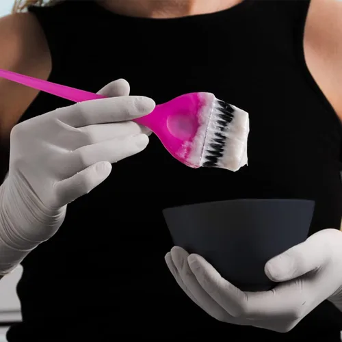Miniatura 3 de ForPro Professional Collection Cuenco de silicona para mezclar, negro, flexible, inodoro, para mezclar tratamientos faciales, masajes, cuerpo