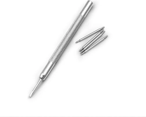 Miniatura 6 de BISONSTRAP Pasadores de correa de reloj de 0.315 a 0.996 pulgadas, paquete de 4 barras de resorte de acero inoxidable con una correa de reloj, kit