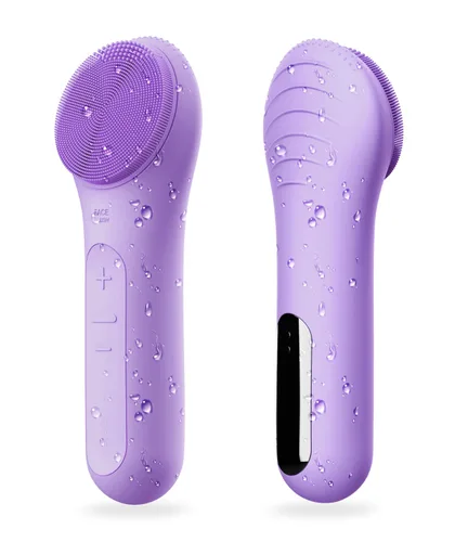 Miniatura 8 de NågraCoola CLIE Cepillo de Limpieza Facial, Impermeable y Recargable Cepillo Exfoliante Facial para Hombres y Mujeres, Limpieza, Exfoliación y Azul