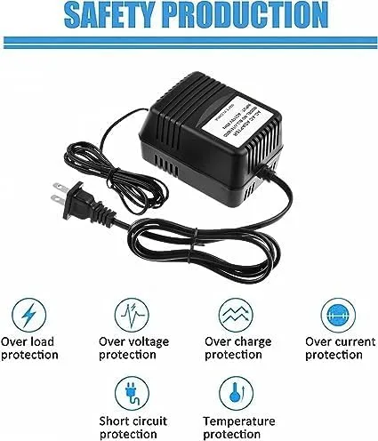 Miniatura 2 de Marg Adaptador AC/AC para Uniden Bearcat BC244CLT BC248CLT BC148XLT-1 BC144XL BC145XLT-1 BC278CLT Receptores de escaneo Receptor de radio Calss 2