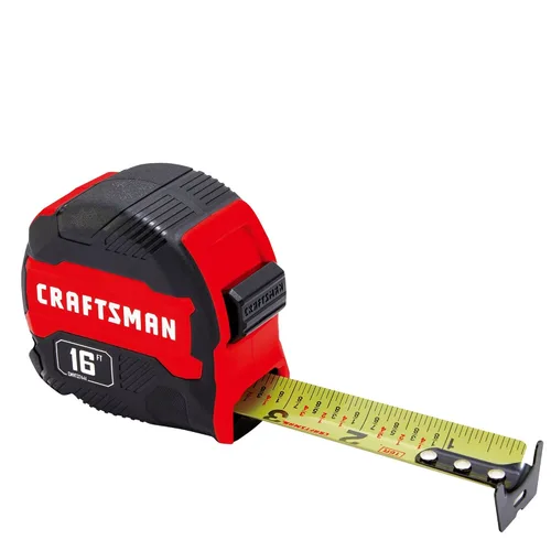 Miniatura 2 de CRAFTSMAN Cinta métrica, compacta y fácil agarre, 16 pies (CMHT37441S)