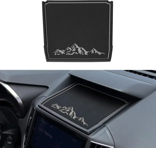 Miniatura 8 de JKCOVER Tapetes para Tablero Compatibles con Subaru Crosstrek/Impreza 2018-2023 y Subaru Forester 2019-2024 Accesorios Tapetes de Goma para Consola
