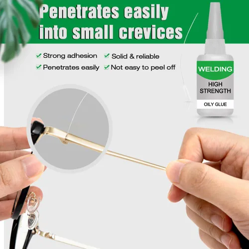 Miniatura 5 de 2 piezas de pegamento aceitoso de soldadura de alta resistencia, pegamento instantáneo de gel de soldadura mejorado 2026, pegamento fuerte de secado