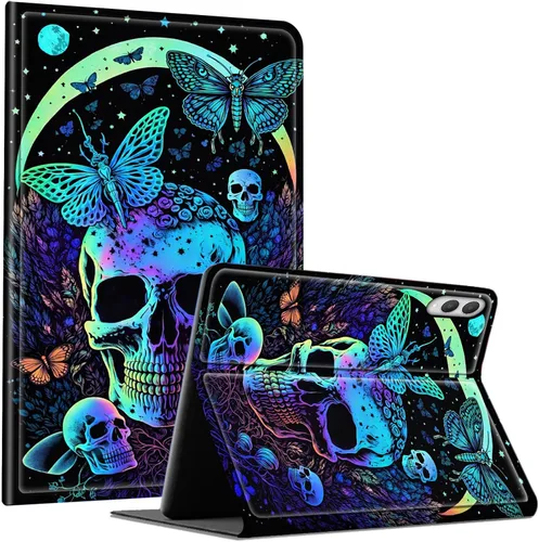 Miniatura 15 de Slim Case for Samsung Galaxy Tab S10 Lite / S10 FE / S9 FE 10.9" & Galaxy Tab S9 11", Multi-Angle Stand PU Leather Smart Folio Cover with Soft TPU