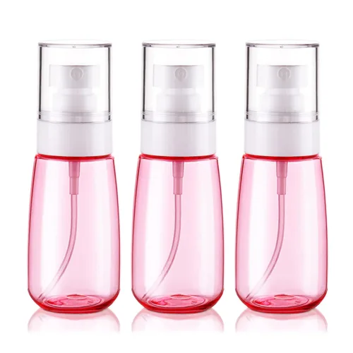 Miniatura 16 de Cosywell Botella de aerosol de niebla fina aprobada por la TSA 3.4 oz 100 ml Paquete de 3 envases de viaje recargables de cosméticos vacíos Botella
