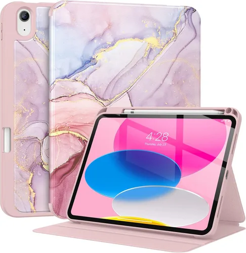 Miniatura 27 de Supveco Funda para iPad (A16) de 11ª generación de 11 pulgadas (2025), iPad de 10.9 pulgadas (2022) con soporte para lápiz, funda de alta calidad