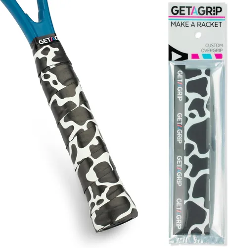 Miniatura 22 de Get A Grip - Grip personalizado para raqueta de tenis - Agarre antideslizante/de secado rápido para tenis - Grip precortado para raqueta de Pack