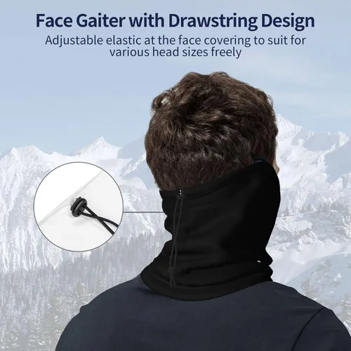 Miniatura 6 de Custom Face Mask Reusable for Men & Women,Personalized Microfiber Neck Warmer Neck Gaiter Face Mask Bandana Balaclava