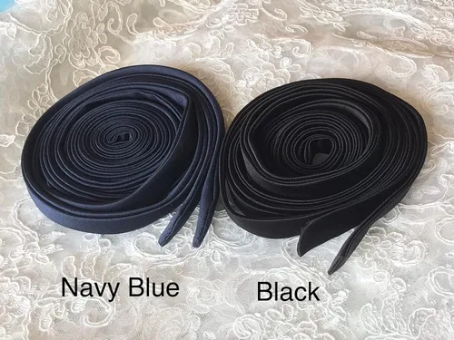 Miniatura 3 de Cinta de satén de 140 pulgadas para corsé de boda, correas con cordones en la espalda, cinta con cordones para reemplazo de cremallera trasera