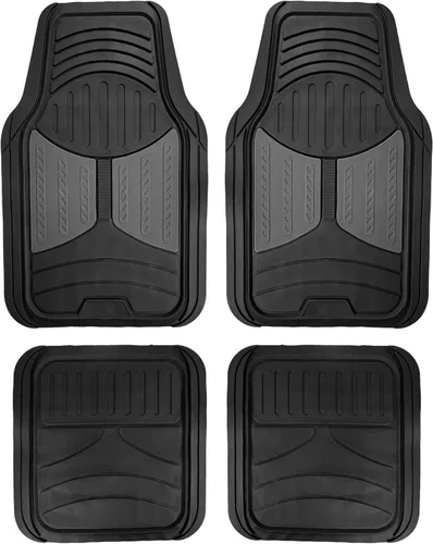 Miniatura 23 de FH Group Alfombrillas de Piso para Automóviles - Alfombrillas de Piso de Goma Heavy-Duty Monster Eye para Autos, Ajuste Universal Juego Completo