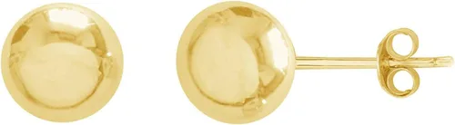 Miniatura 2 de Pendientes de bola de oro amarillo de 10 quilates (0.118in, 0.197in, 0.315in)