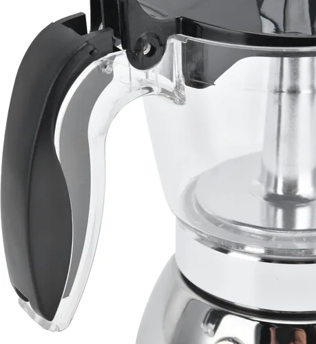 Miniatura 8 de Qiilu Moka - Olla de acero inoxidable para 4 tazas de café, para cocina, moka