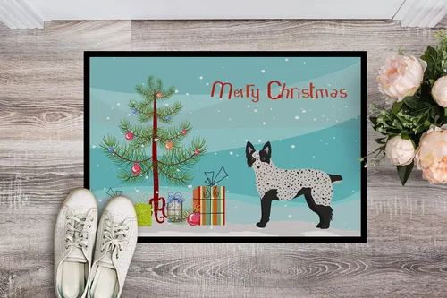Miniatura 69 de Caroline's Treasures CK3799MAT Akita Shepherd - Tapete de árbol de Navidad de 18 x 27 pulgadas, tapete para puerta delantera, interior y exterior