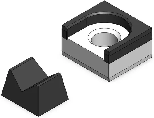 Miniatura 39 de MagAttach Juego de organizador de trinquete (juego de 3 piezas (2 paquetes), Verde/Negro)