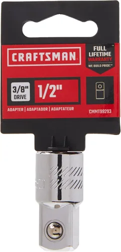 Miniatura 4 de CRAFTSMAN Adaptador de enchufe de 3/8" a 1/2", 3/8-pulgadas de transmisión, de hembra a macho (CMMT99293)