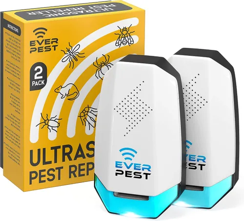 Miniatura 8 de Repelente ultrasónico de control de plagas, ecológico, enchufe, electrónico, ondas, enchufe para interiores, repelente de enchufe para ratones