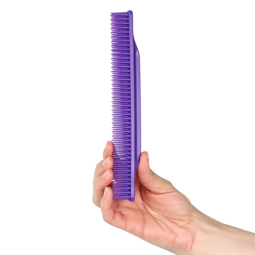 Miniatura 12 de Allegro Combs Peine desenredante de 3 filas, cepillo definidor de rizos de dientes anchos para cabello rizado de mujer, perfecto para estilistas