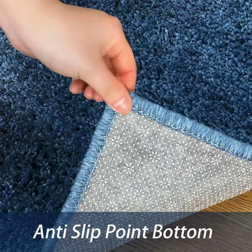 Miniatura 3 de WESTLOOM Alfombra de pasillo de 2 x 8 pies, alfombra de pelo de alta calidad, antideslizante, no desprende pelusa, alfombra gruesa para sala