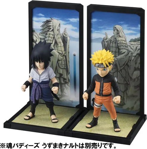 Miniatura 5 de Bandai Tamashii Nations Buddies Sasuke Uchiha "Naruto Shippuden" Figura de acción