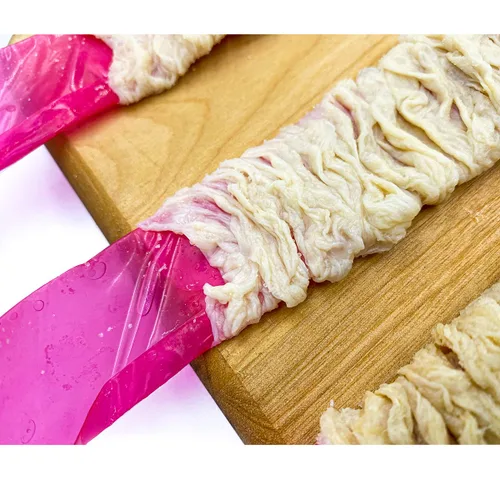 Miniatura 3 de The Sausage Maker® Cubiertas de cerdo de salchicha pre-tubadas, de 29 a 1.260 in, hace 45 libras de carne, cubierta natural comestible de América