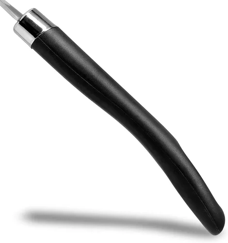 Miniatura 6 de Espátula de mano izquierda de acero inoxidable de Seki Japón, espátula para huevos y pescado - volteador ranurado, utensilios para voltear huevos 30