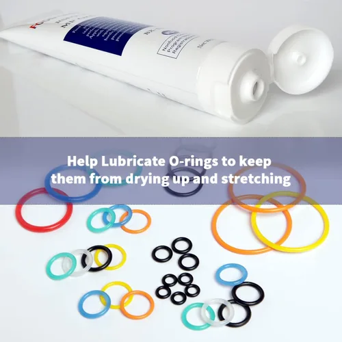 Miniatura 2 de Lubricante seguro de la máquina de la grasa de la categoría alimenticia para el equipo del postre congelado, lubricantes de la junta tórica 2X4oz