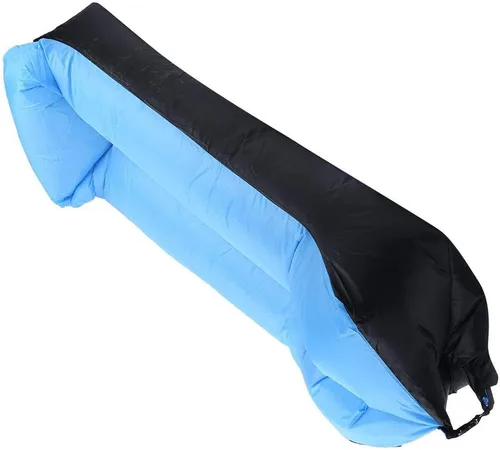 Miniatura 6 de Keenso Cama de aire, tela Oxford camping sofá inflable al aire libre ultraligero playa camping viaje saco de dormir cama de aire tumbona silla