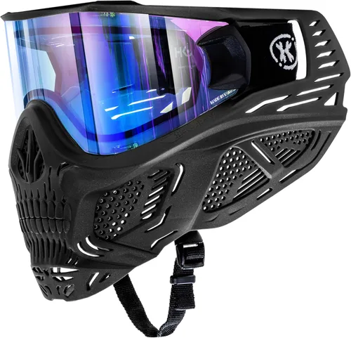 HK Army HSTL - Máscara de Paintball/Airsoft con diseño de calavera Negro