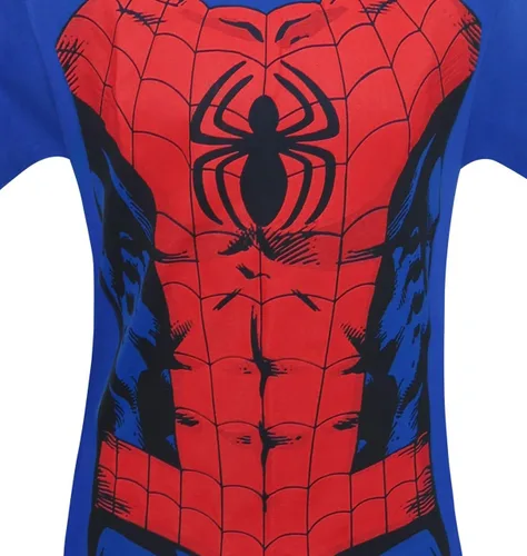 Miniatura 2 de superherostuff Spider-Man suit-up disfraz de playera para hombre