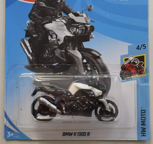 Miniatura 2 de Hot Wheels 2018 HW Moto BMW K 1300 R (Motorciclo) 356/365, blanco
