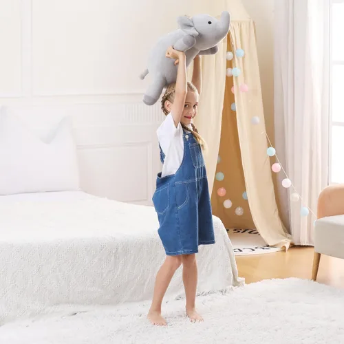 Miniatura 4 de WeBingo Animales de Peluche con Peso de Elefante de 4.2 libras, Juguete de Peluche de Elefante con Peso de 24", Animal de Peluche con Peso Mantas