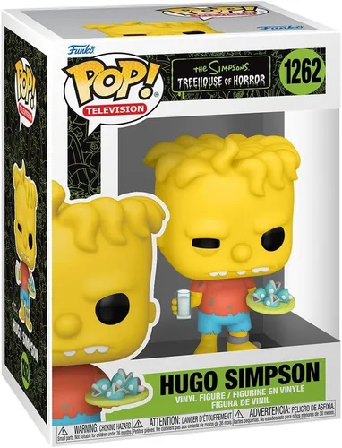 Miniatura 2 de POP The Simpsons: Treehouse of Horror - Figura de vinilo Funko de Hugo Simpson (Twin Bart), multicolor de 3.75 pulgadas