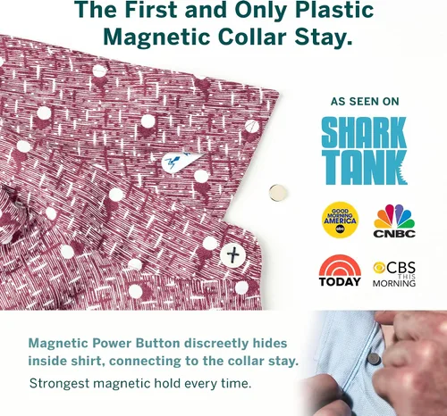 Miniatura 3 de Würkin Stiffs Varillas Magnéticas de Plástico para Cuello Como se Vio en Shark Tank Insertos de Cuello Stiff-N-Stays