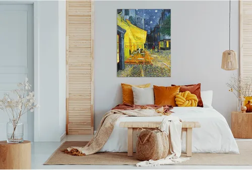 Miniatura 7 de JBER Paneles acústicos artísticos, paquete de 8 paneles acústicos para decoración de pared con autoadhesivos, paneles de absorción de sonido