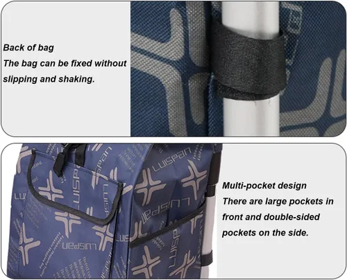 Miniatura 4 de Bolso de la compra de la carretilla Bolso de la carretilla Bolsa de tela Oxford Bolsa de repuesto del carro de la compra Bolsa de repuesto 2