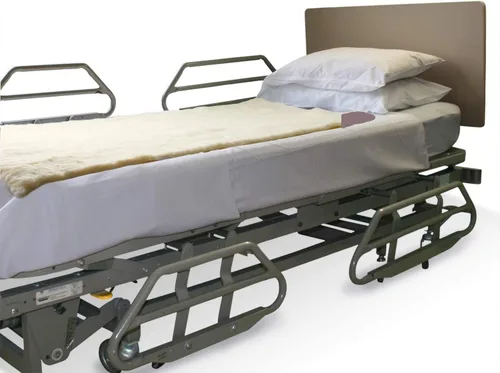 Miniatura 5 de NYOrtho Almohadillas de cama sintéticas esponjosas de piel de oveja hipoalergénicas, lavables para circulación de aire de 30 a 60 pulgadas