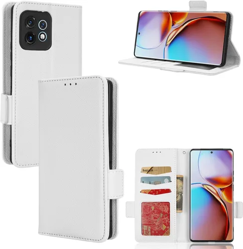 Miniatura 122 de Funda de piel sintética compatible con Motorola Moto E22 4G, funda de piel sintética compatible con Motorola Moto E22i 4G, color negro