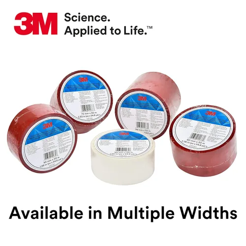 Miniatura 7 de 3M Cinta de Costura para Construcción 8087CW, 1 Rollo, Roja, 48 mm x 50 m, Cinta de Revestimiento para Costura, Empalme, Sellado y Reparación de Rojo