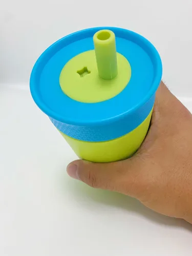 Miniatura 5 de Pajitas de repuesto de metal compatibles con vaso de acero inoxidable Owala Kids con aislamiento térmico de acero inoxidable de 12 oz/15 onzas