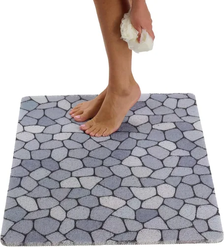 Miniatura 119 de Tapete de ducha antideslizante para bañera - Tapete de baño de lufa para baño - Tapete de baño de 40 x 16 pulgadas - Alfombra de baño antideslizante