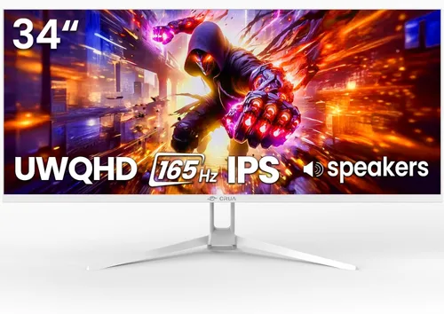 Miniatura 10 de CRUA Monitor para juegos de 27 pulgadas y 240 Hz, pantalla IPS QHD 2560 x 1440, AMD FreeSync, 120% sRGB, altavoces integrados, filtro de luz azul