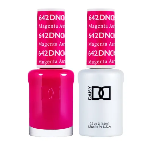 Miniatura 26 de DND - Juego de esmaltes de gel, colección rosa, esmalte de gel UV/LED y esmalte de uñas secado al aire, dúo de esmalte a juego sin astillas, 0.5