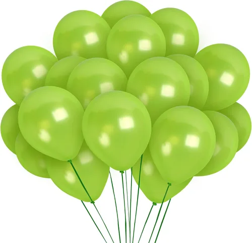 Miniatura 17 de Treasures - Globos metálicos de un solo color Amarillo claro