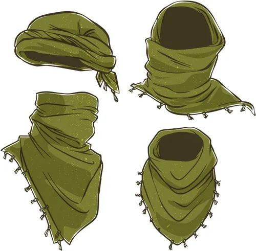Miniatura 2 de Rothco Digital Camo Shemagh Tactical Desert Keffiyeh Scarf