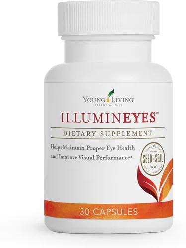Young Living IlluminEyes - Soporte para la salud ocular, protección contra la luz azul, incluye luteína y zeaxantina, ayuda a reducir la fatiga